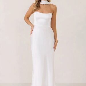 Park & fifth Brodie dress with scarf